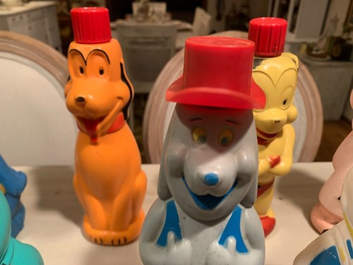 Vintage 1960s LOT OF 12 Plastic Soakys soakies BLUE QUICK DRAW MCGRAW BOZO MORE - Picture 8 of 24