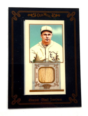Jimmie Foxx 2009 Topps T-206 Old Mill Black Framed Mini Relic GU Bat SP #FR-23