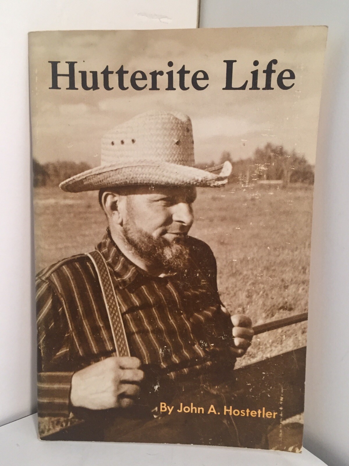 John Hostetler HUTTERITE LIFE; Hutterites Hutterian Brethren social