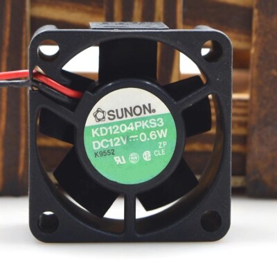 SUNON KD1204PKS3 4020 DC12V 0.6W 4CM 2-Wire Silent Cooling Fan | eBay