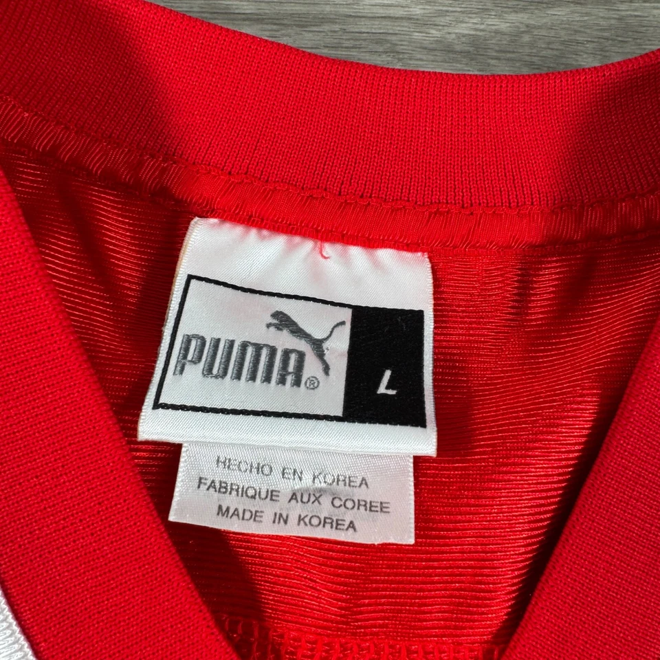 Camiseta retro de colección Y2K Kansas City Chiefs Puma #99 roja de gran tamaño Foto 3 de 4