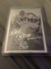 Nick Bosa RC 2019 Panini Chronicles Chrome Silver Luminance Update Football #211