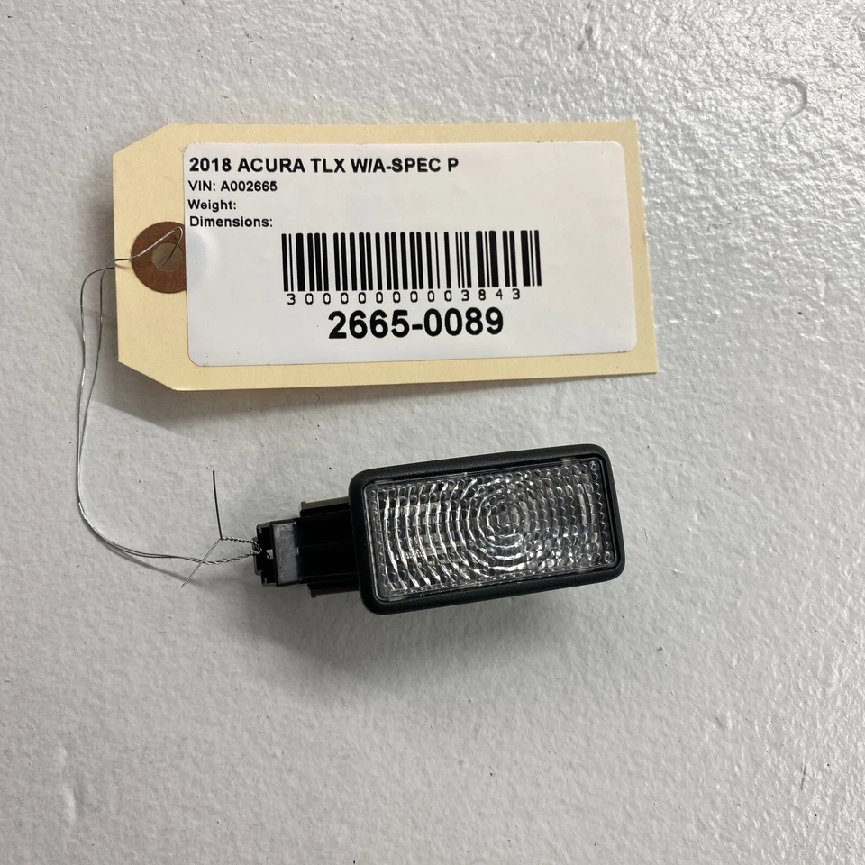 Luz de lámpara de cortesía delantera izquierda o derecha 2015-2020 Acura TLX MDX RDX OEM 1 PIEZA Foto 2 de 4