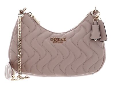 GUESS Eco Mai Top Zip Crossbody Bag Umhängetasche Rosewood altrosa Neu