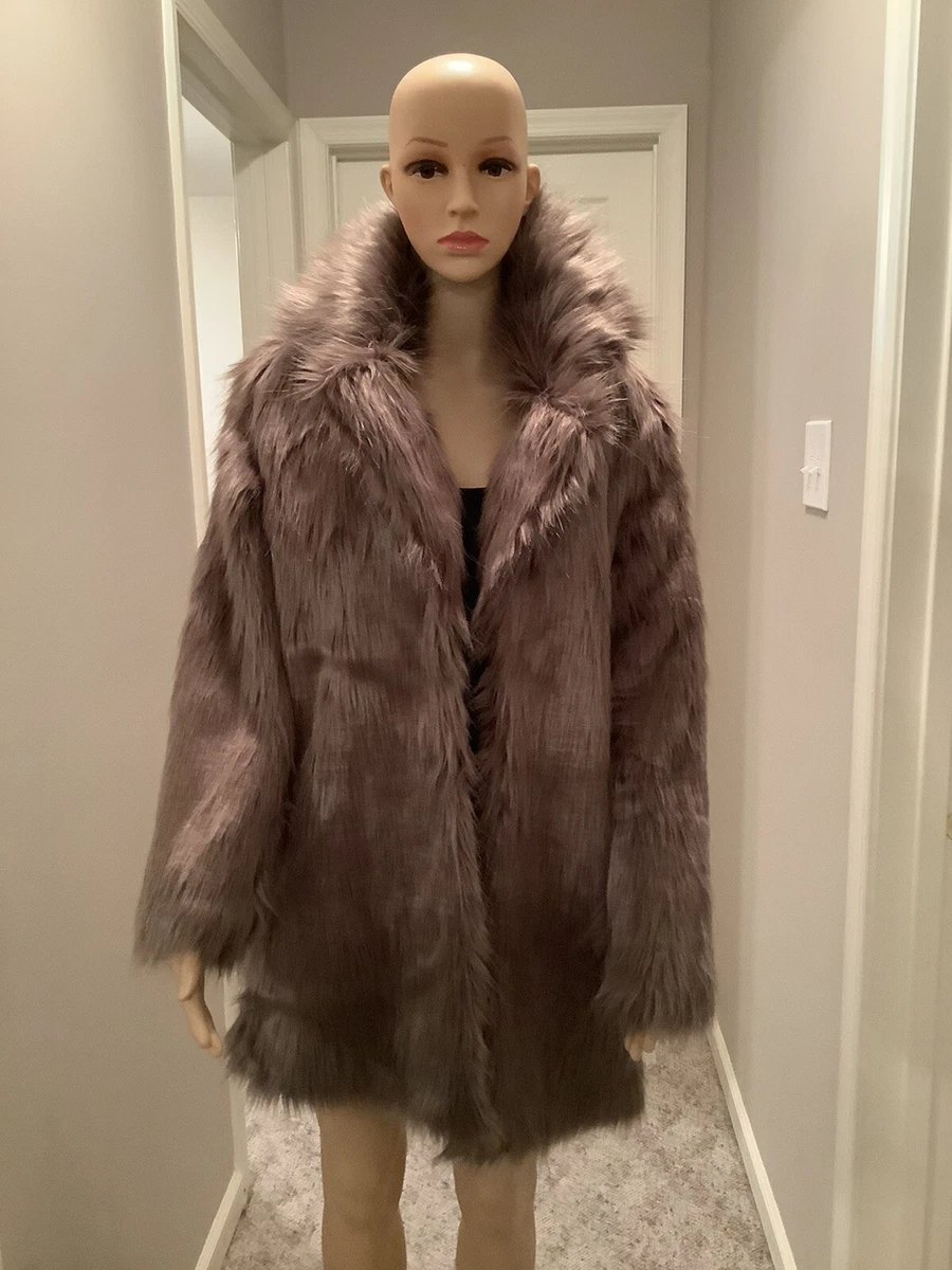 Faux fur best sale shein
