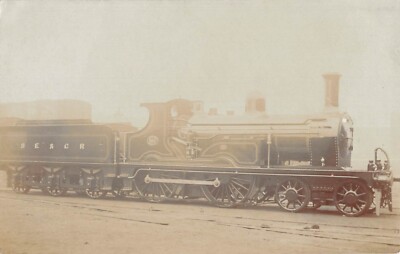 Old postcard train / locomotive SE and CR / PHOTO CARD / photograph POUTEAU / STATION