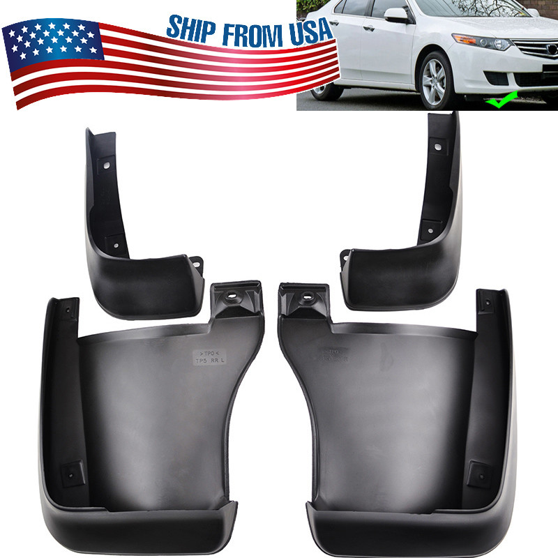 SET FIT FOR 20092012 2013 2014 ACURA TSX MUD FLAP FLAPS SPLASH GUARDS