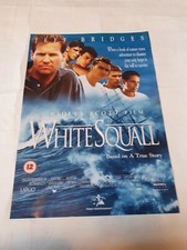 WHITE SQUALL 1996 JEFF BRIDGES ORIGINAL VINTAGE POSTER Video Shop 42x59.2cm