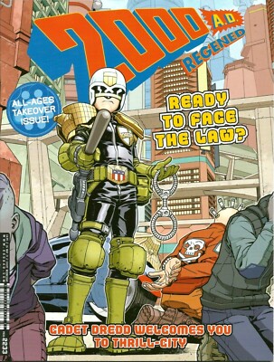 2000AD PROG 2233 REGENED  26th MAY 2021  REBELLION  NM  CADET DREDD