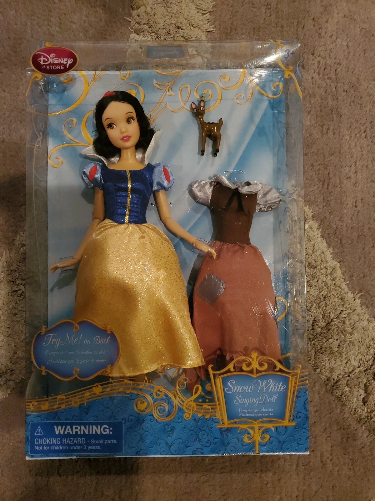 singing snow white doll