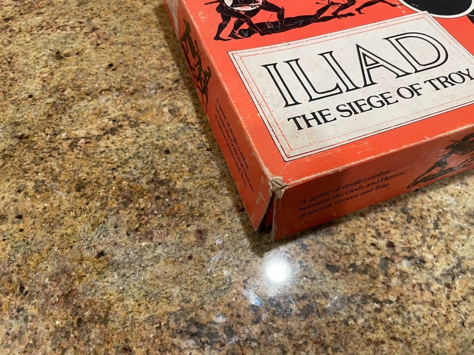 GDW 1978: ILIAD - Juego The Siege of Troy - Battle of Gods & Heroes ¡Sin perforar! Foto 2 de 4