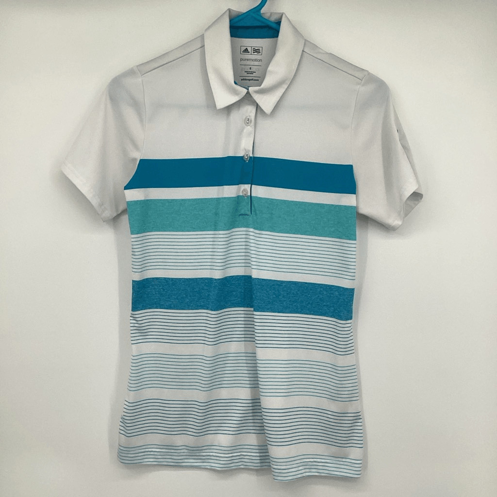Ladies Adidas Golf Pure Motion Polo - 12 Oaks - small thumbnail 2