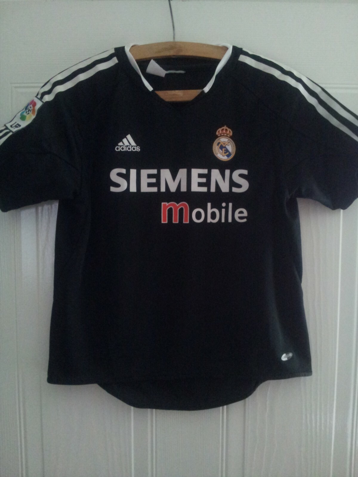 Real Madrid Football Shirt Camiseta Away 2004 2005 Maglia Jersey Adidas Top