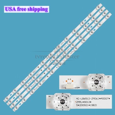 LED strips For TCL GIC65LB105-3030F2.1D 65HR330M12A1 V0 65A465 65S434 65p735
