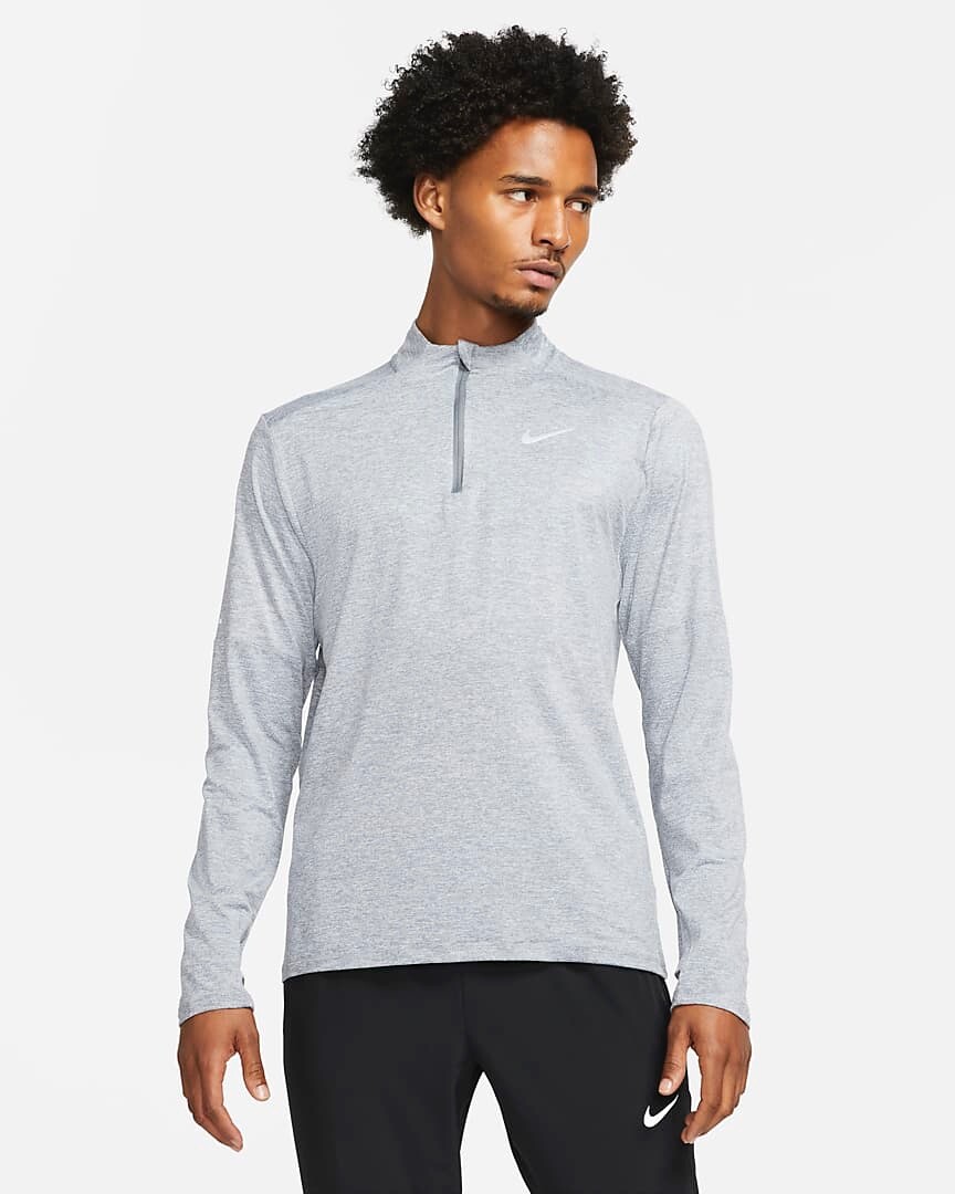 nike dri fit element running top