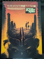 Kingdom of the Planet of the Apes Card A3 Movie Poster