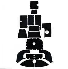 2006-2011 SX 210 AR SX210 YAMAHA JET BOAT COMPLETE KIT TRACTION MATS BLACKTIP