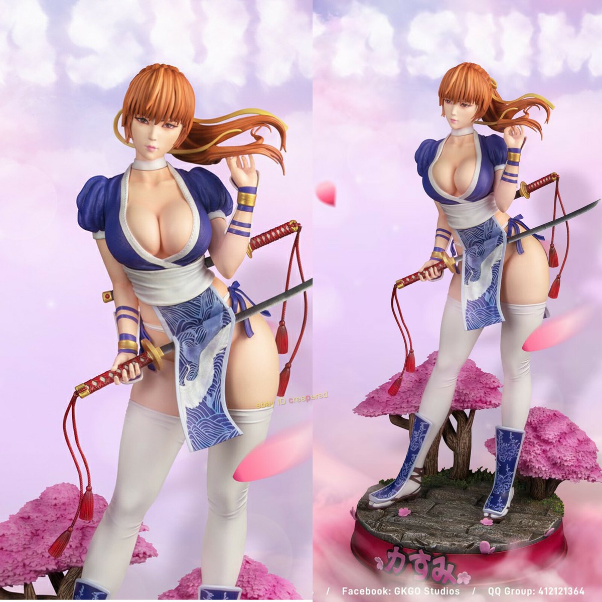 KASUMI Dead or Alive 1/4 Resin Statue GKGO STUDIOS Collectible