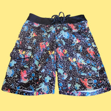 Ezekiel Board Shorts Lobster Abstract Pattern Size 30 Men's