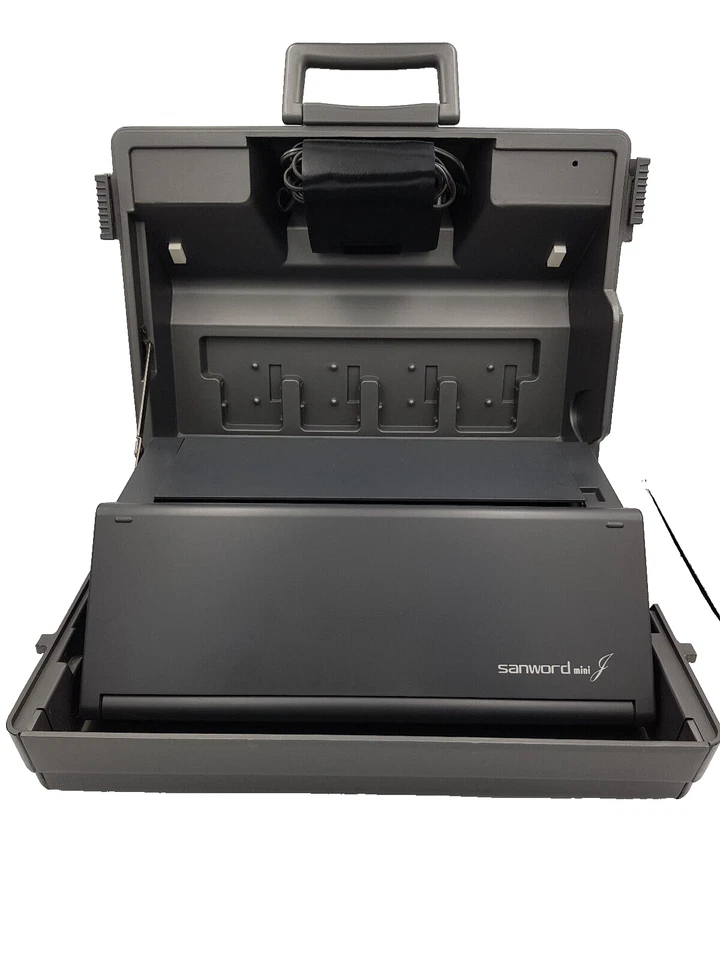 Sanyo Sanword Mini J SWP-M33 Vintage Word Processor Electronic Type Writer LCD - Image 3 of 4