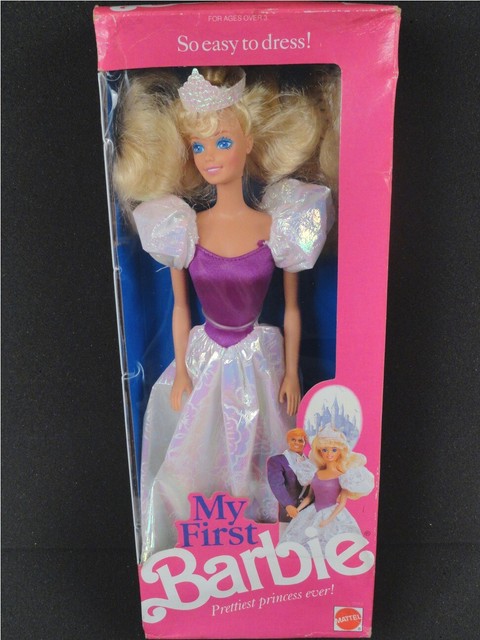 my first barbie princess 1989