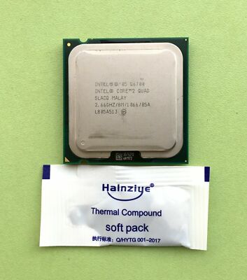 Intel Core 2 Quad Q6700 CPU 2.66GHz 8MB 1066MHz Socket 775 Processors