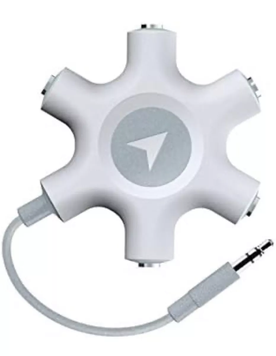 3.5mm Audio Splitter Multi Headphone Headset Earphone Aux Jack
