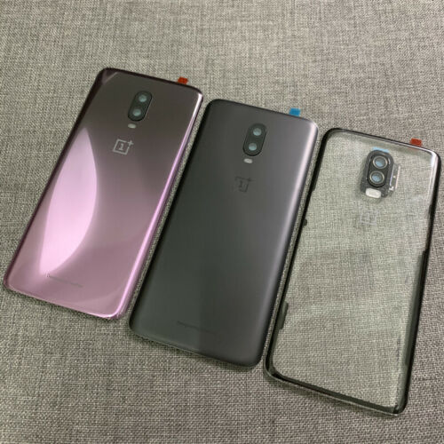 Replacement For OnePlus 6T 1+ 6T Glass Battery Cover Back Door  - 第 1/7 張圖片