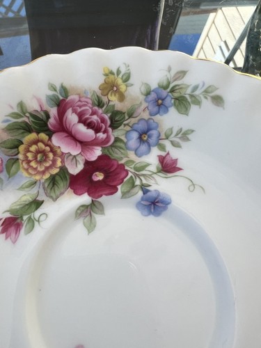 Royal Albert BONE CHINA Chelsea Garden TEA SAUCER - Picture 5 of 9