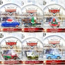 🎄DISNEY PIXAR Christmas Holiday CARS McQueen Sally Sarge Doc Tow Mater Clutch