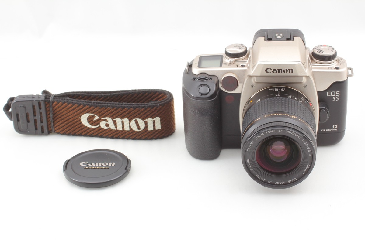 【S2131】 Canon EOS 55 + EF 28-80 キャノン イオス S2131】 Canon EOS 55 + EF 28-80 キャノン イオス Near MINT
