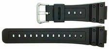 Genuine Casio Replacement Watch Strap 10512401 for Casio watch DW-5000-1V 16mm 