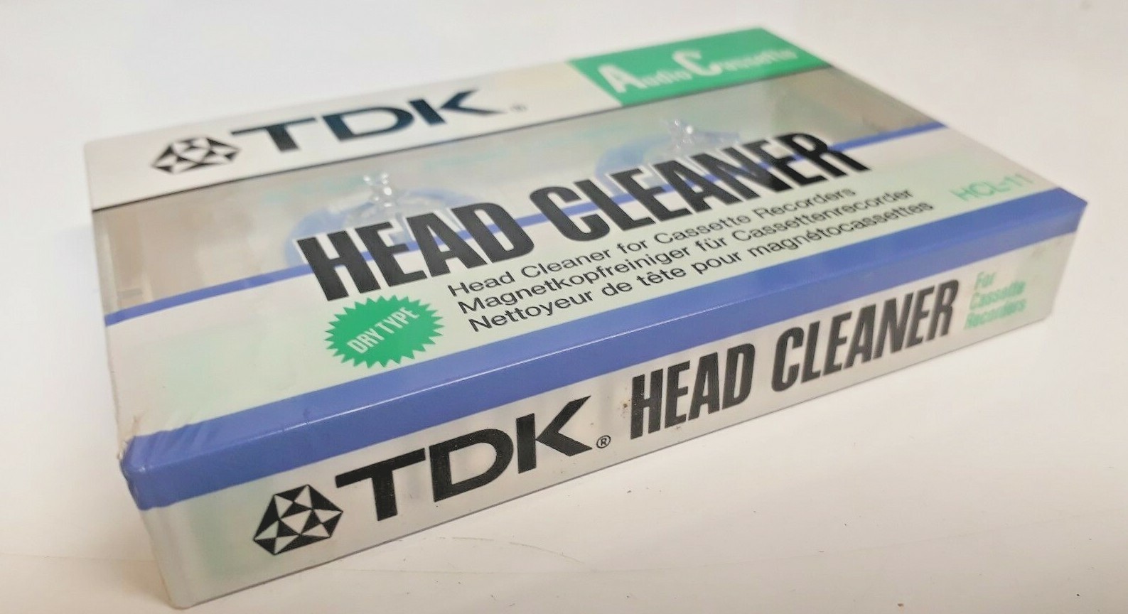 TDK HCL11 Head Cleaner For Audio Cassette Tape Recorders "NEW & SEALED