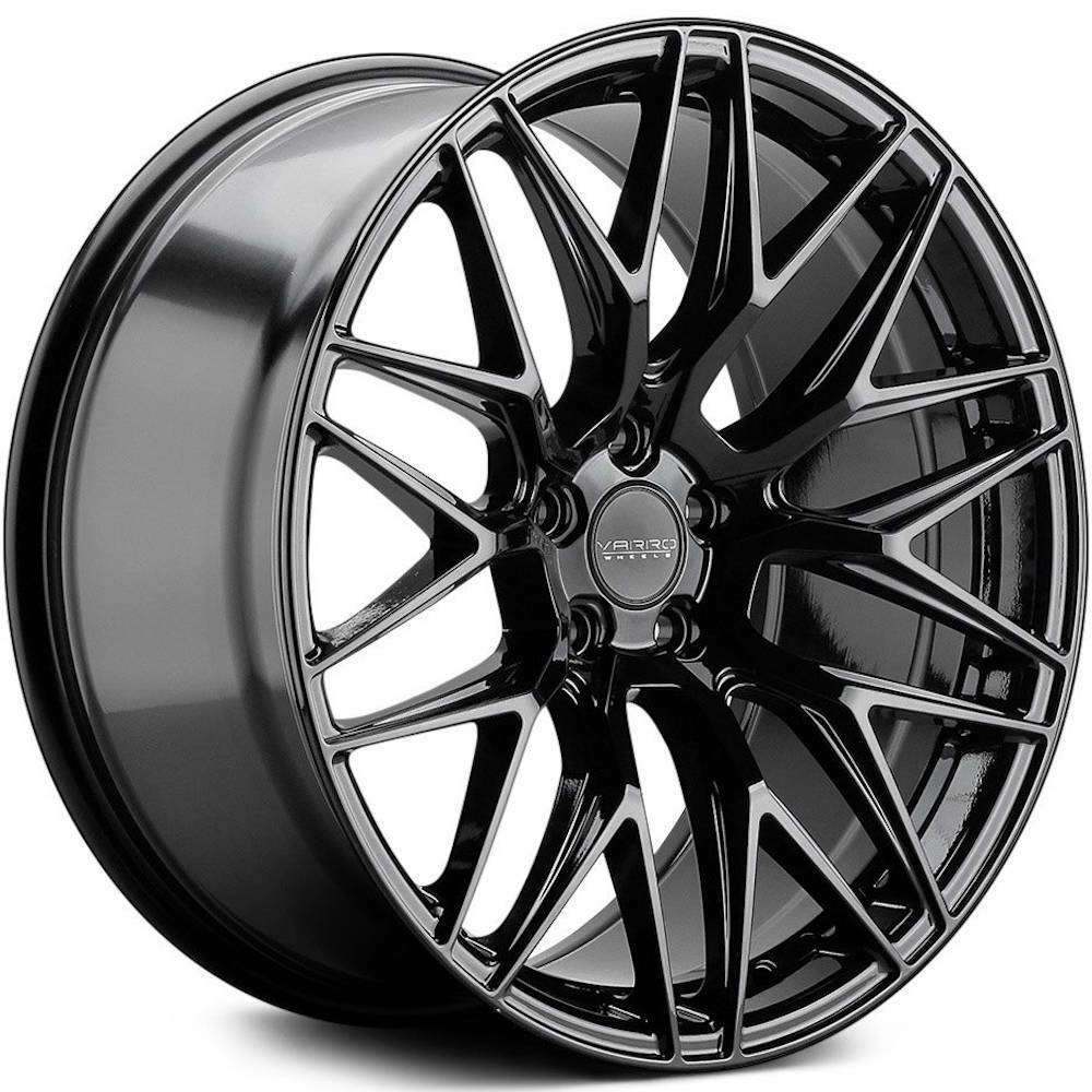 20'' Varro VD06X Gloss Black Wheels Tires S580 CLS550 Audi R8 A8 V10 Spin Flow