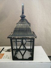 Outdoor Lamp Garden Wall Black Gold  Rustic Light Friesen CX120326