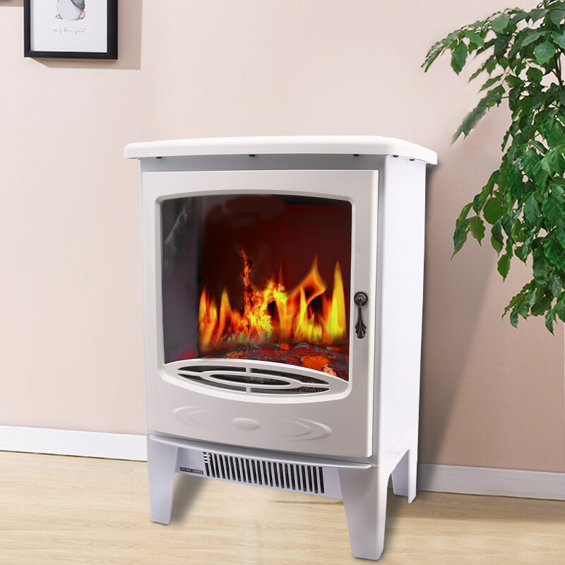1850W 1800W Electric Fireplace Heater Fire Modern Log Burning Flame Effect  Stove | eBay