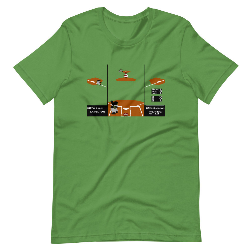 RBI Baseball Graphics NES Nintendo Vintage Style Short-Sleeve