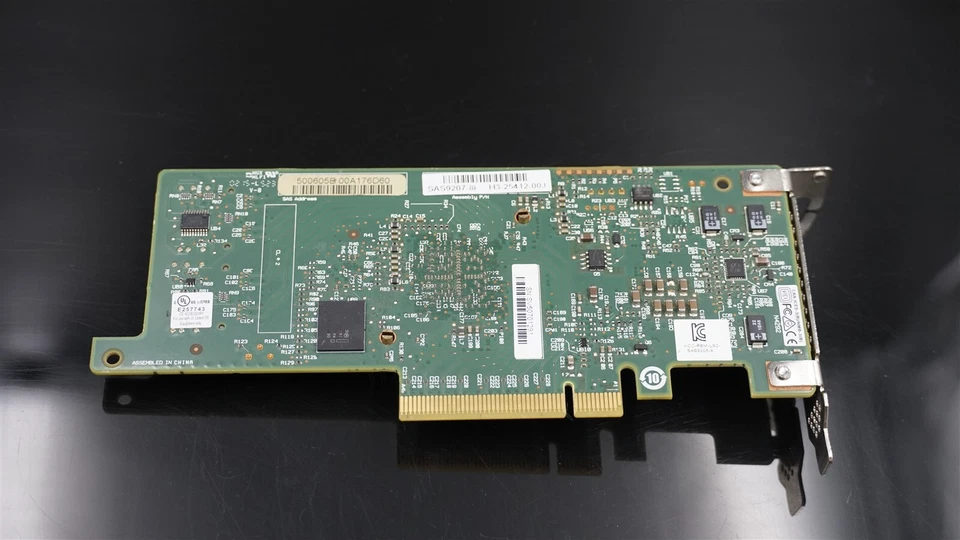 LSI 9207-8I H3-25412-00J 6GBPS SAS/SATA PCLE 3.0 HBA P20 IT MODE W/ LOW BRACKET - Image 3 of 3