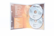 2 PCS ORIGINAL SCANAVO 14MM DOUBLE DVD CASE SUPER CLR DVD2/ONET.14MM FREE SHIP
