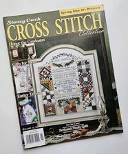 Stoney Creek Cross Stitch Collection Magazine April 2003 Quilt Patterns Lot