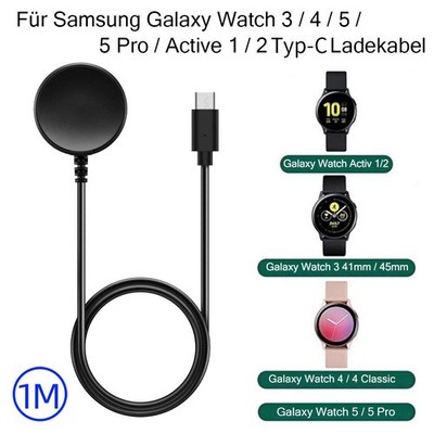 Type-C Ladekabel Für Samsung Galaxy Watch 3 / 4 / 5 / Active 1 / 2 Magie Kabel