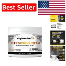Maximum Strength Numbing Cream - Long Lasting Relief with Arnica  Emu Oil 30ml