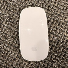 Apple Magic Mouse Wireless Bluetooth Laser Multi-Touch White Silver