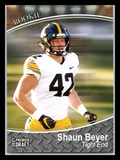 2021 SAGE Premier Draft #70 Shaun Beyer Silver Iowa Hawkeyes