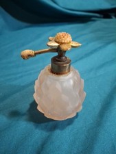 Perfume Bottle Atomizer pink Opaline Hobnail ...