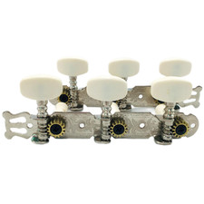 Acoustic Classical Guitar Tuning Pegs Keys Tuners Machine Heads Set Chrome