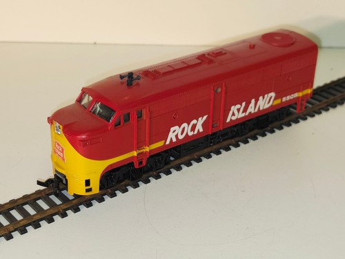Locomotora diésel vintage Lionel escala HO ROCK ISLAND Alco FA-1 5-5505 en muy buena condición | Condition: Used