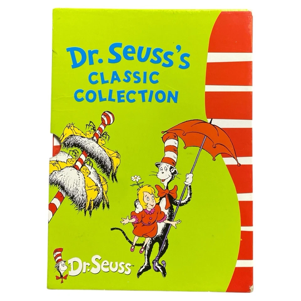 Dr Seuss's 6 Book Box Set Classic Collection Children's Fiction Horton Lorax Lot - Image 2 of 4