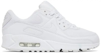 Nike Womens Air Max 90 Triple White DH8010-100 Women Size