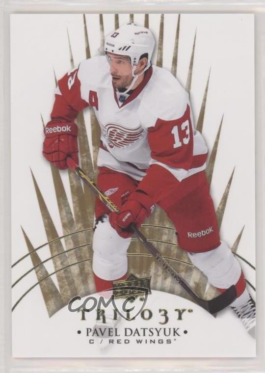 2014-15 Upper Deck Trilogy Pavel Datsyuk #19 HOF 1n0